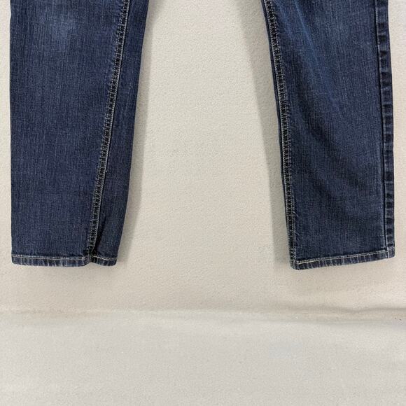 Levi's 541 Jeans Men's 30x32 Dark Blue Straight Leg Preppy Normcore Classic FIt - Picture 5 of 10